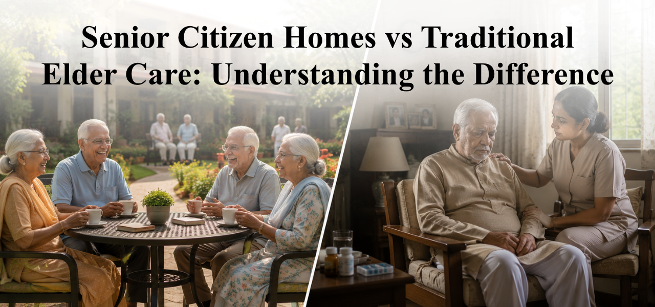 Senior Citizen Homes vs Traditional Elder Care: Understanding the Difference